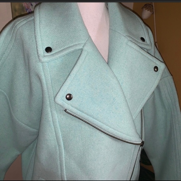 Banana Republic Mint teal coat - Picture 3 of 4